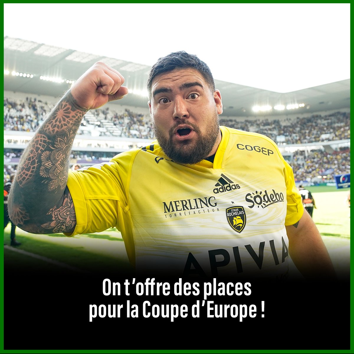 Racing 92, La Rochelle, Toulon, Clermont... Retweete et commente le nom de l'équipe que tu aimerais aller voir ce week-end ! 

Les gagnants seront contactés en DM !