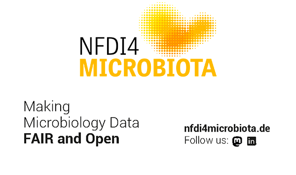 Do you know that we are on #LinkedIn ? And how do you manage to make your microbiology data #FAIR and open? Follow #NFDI4Microbiota on Social Media and tell us about it 🙂 Get in touch: t1p.de/N4M-LinkedIn #openscience