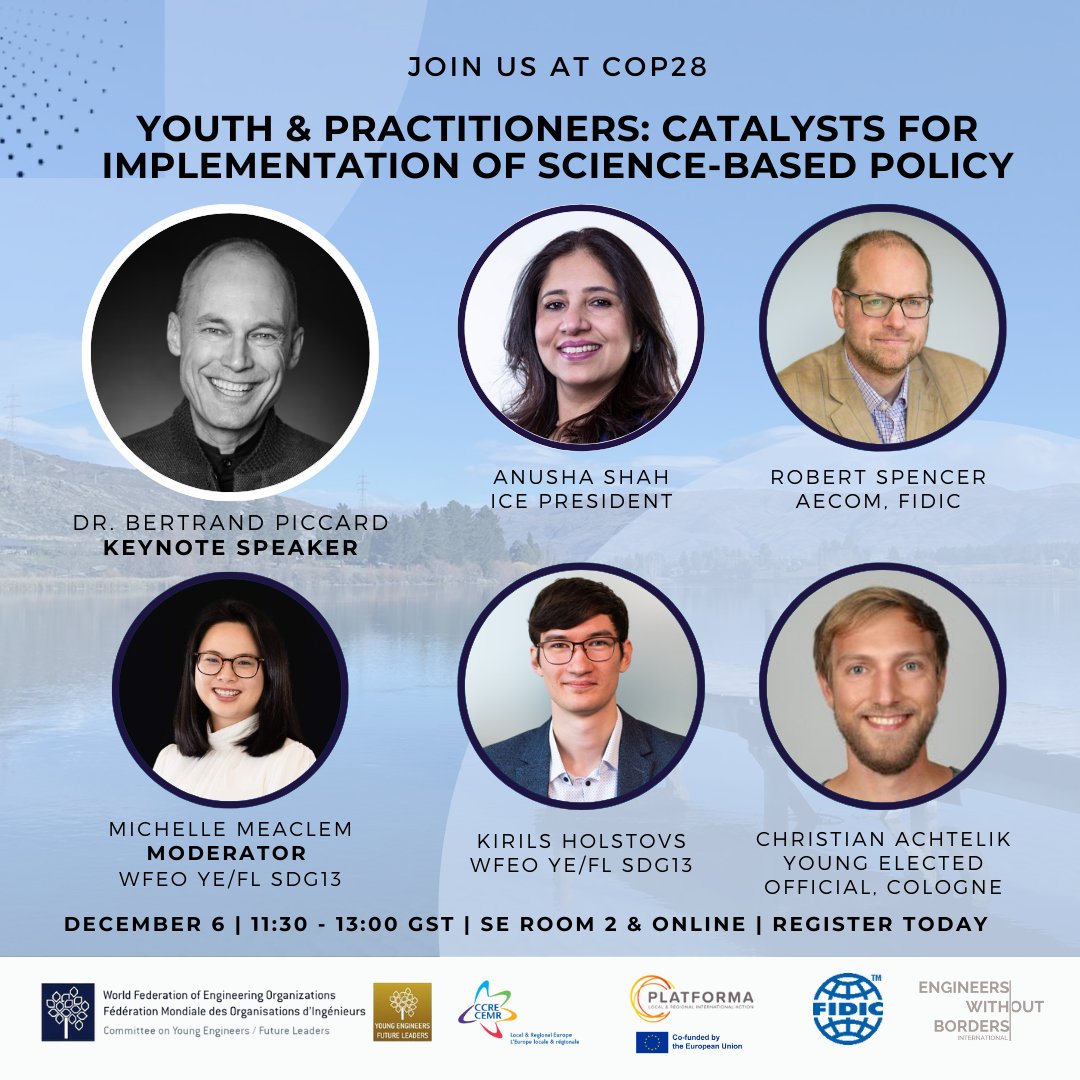Platforma4Dev's tweet image. Our young local elected official @CAchtelik (@Koeln) speaking this morning in this #COP28 side event on youth &amp;amp; science-based policy:

&quot;Navigating climate change mitigation efforts without monitoring is similar as driving a car whose speedometer doesn&apos;t work, and actually worse&quot;