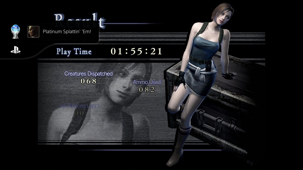 Took me 20 hours and it was relatively fun with a hint of anxiety 🏆 
#ResidentEvil