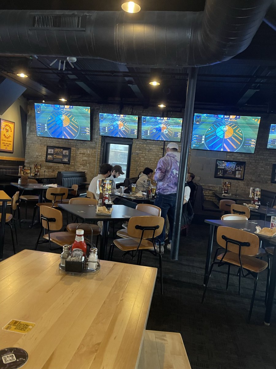 BigFanRL's tweet image. My very first Version1 watch party in Minnesota compared to the last one, nearly 1 year later. 

An incredible organization that made such a huge impact in such little time ❤️ #NeverDone