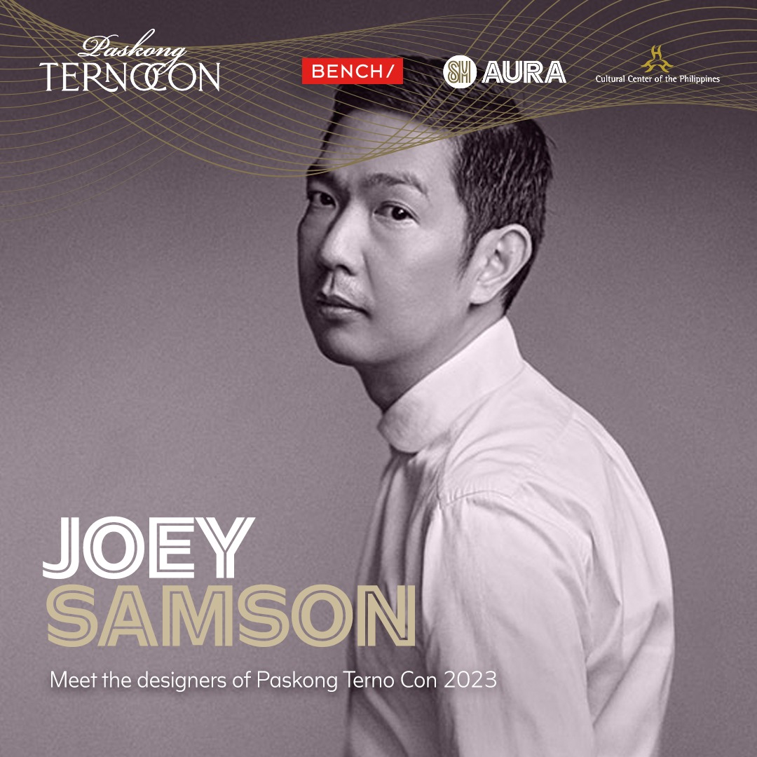 Excited for the upcoming #PaskongTernoCon2023? 💙❤️💛
 
So are we, because we'll be accompanied by Filipino design icons, Lesley Mobo & Joey Samson, and their works only here at @SMAuraPremier this Dec. 9! 👞
 
RT if you're hyped! ✨
 
#AWorldOfExperienceAtSM
#EverythingsHereAtSM