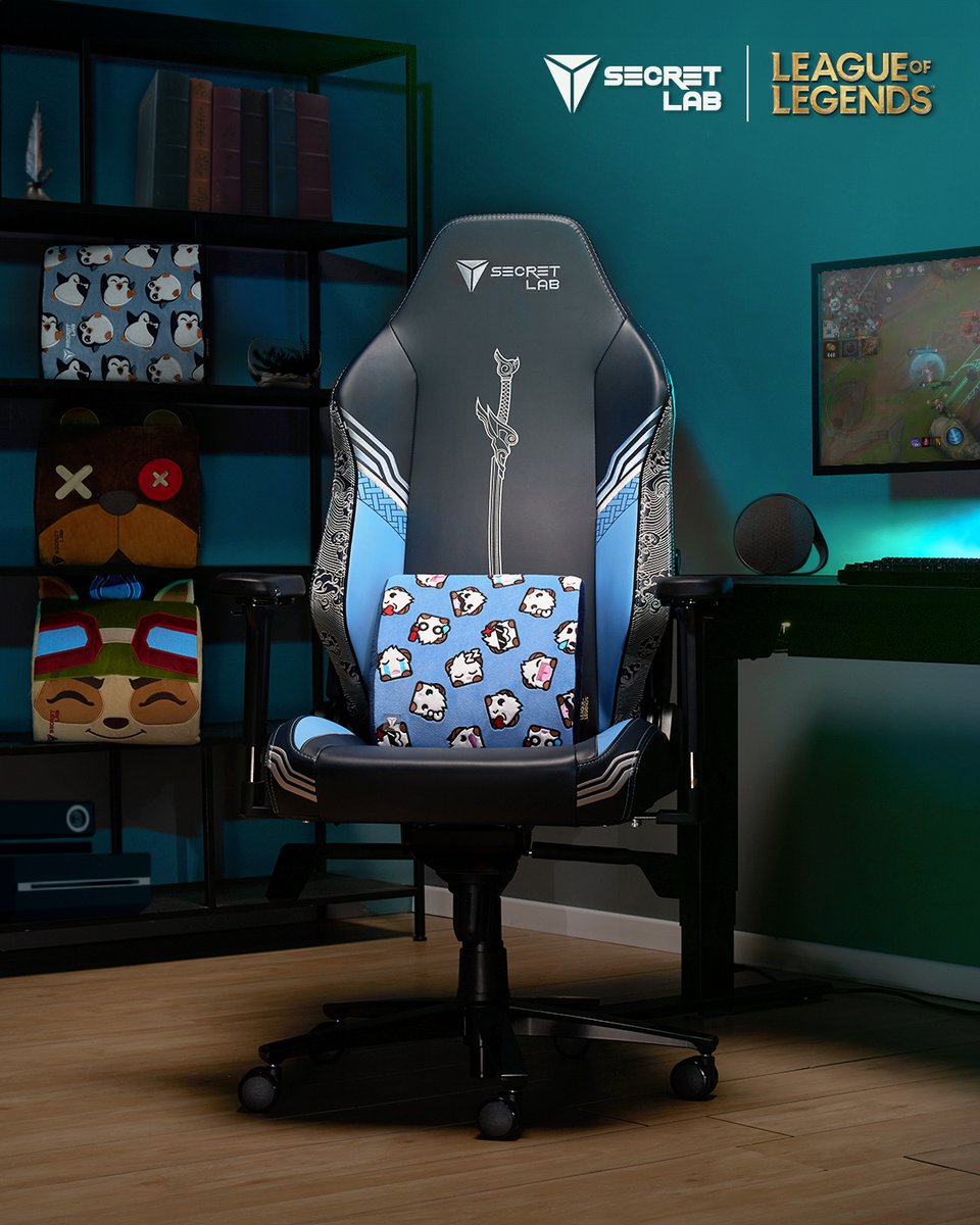 Who says comfort can’t be cute? Discover world-class support you can count on when you shop the Secretlab League of Legends Collection: secretlab.co/lol