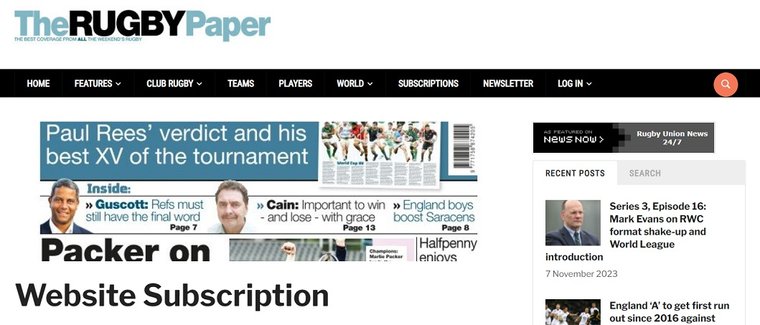 TJRFC's tweet photo. @TheRugbyPaper - staying in touch with all things rugby inc TJs and much much more. A great online/digital and hard copy source of all the rugby news you need each. Stay in touch and support TRP and rugby  #Pitchero
https://t.co/lXD0nhoFVw https://t.co/a5i8SM7Gm0
