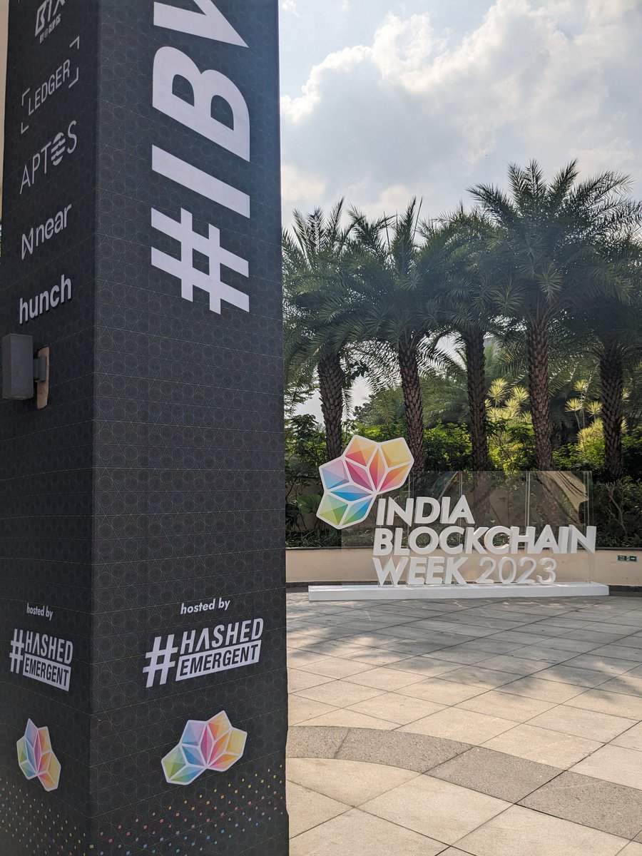 wilder569's tweet image. Finally here 📍
Currently attending the @IBWofficial 
Excited about being a part of the Aptos Dev Day by @Aptos_Network
@aptos_ind
#MakeYourMove
#IBW23 #IndianBlockchainWeek
