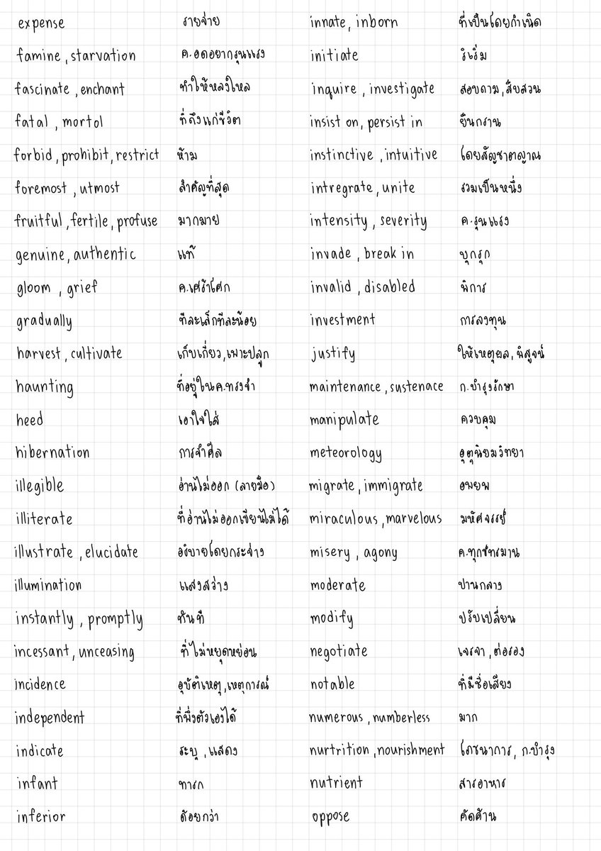 abcdefghiluvyyo's tweet photo. มาแล้ววว เซตคำศัพท์กันตาย 
🏋🏻 VOCAB FOR LIFE !

คำศัพท์ #TGAT ออกบ่อย ออกแน่นอน ท่องได้ทุกคำการันตีคะแนน 80🆙

🔗ฝากรีให้หน่อยน้าาตั้งใจทำม้าก🥺🫶🏻✨

4 วันสุดท้าย #dek67 ทำได้ su‼️

(( แบบ pdf อยู่ในเมนชั่นเลย⬇️ )) https://t.co/2nZQa9LKEs