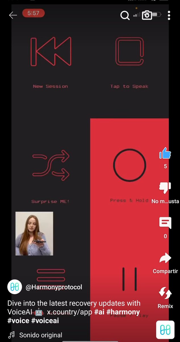 Just listen the #Harmony $ONE Voice #AI.

Well done Team 🎽, <a href="/des1gnsoup/">alaina furstenberg 🧸</a>

🎬 youtube.com/shorts/lx7H9UV…