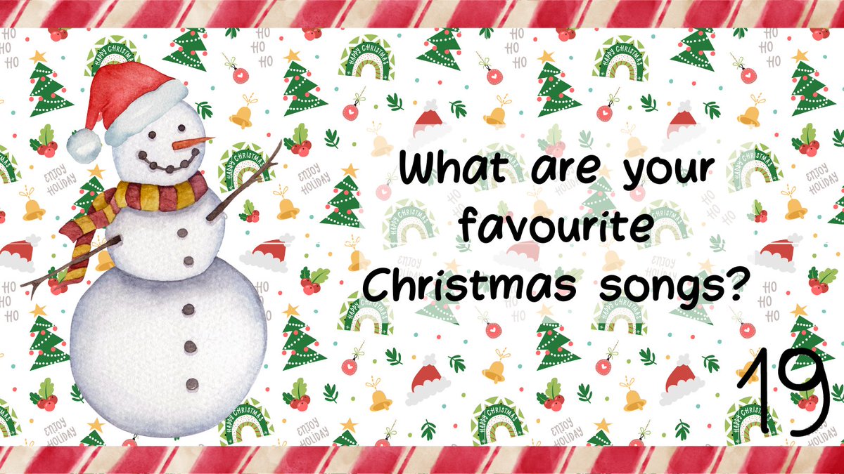 19 days to go! Today’s question is, ‘What are your favourite #ChristmasSongs?’ 🎶 I like loads but wanted to share this fun #PunkRockChristmas playlist: buff.ly/3QOfIPk. Hope you enjoy! #ChristmasWithKat #ChristmasCountDown #19Days🎄❤️@mrsLHK79 @NickiDigest @Ka81