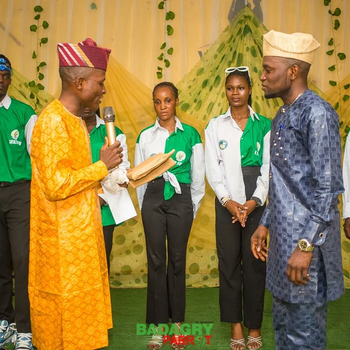 JacobAdeshinaFr's tweet photo. This day a month ago, on November 4th 2023, I handed over as the President of the National Association of Badagry West Students (NABWES) at the NABWES Gala Night and inaugural ceremony.

Thank you all for being integral to this remarkable chapter in our shared history. https://t.co/JXAwFhj1wS