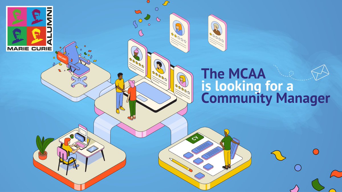 Mariecurie_alum's tweet photo. 📢 New Job Offer

The #MCAA is looking for a #Community #Manager!

As a Community Manager, you will be responsible for providing administrative, communications, and logistical support to our 35 Chapters and 10 Working Group.

Find out more and apply here: https://t.co/VRe0Eqkgcj https://t.co/rw1zdrHTpG