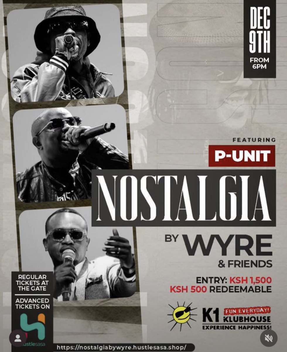 Alafu mkuje K1 tukule sherehe Saturday na kina @BoneyePunit @Frashamgenge and @buganyapunit . @WyreDaLoveChild and friends!