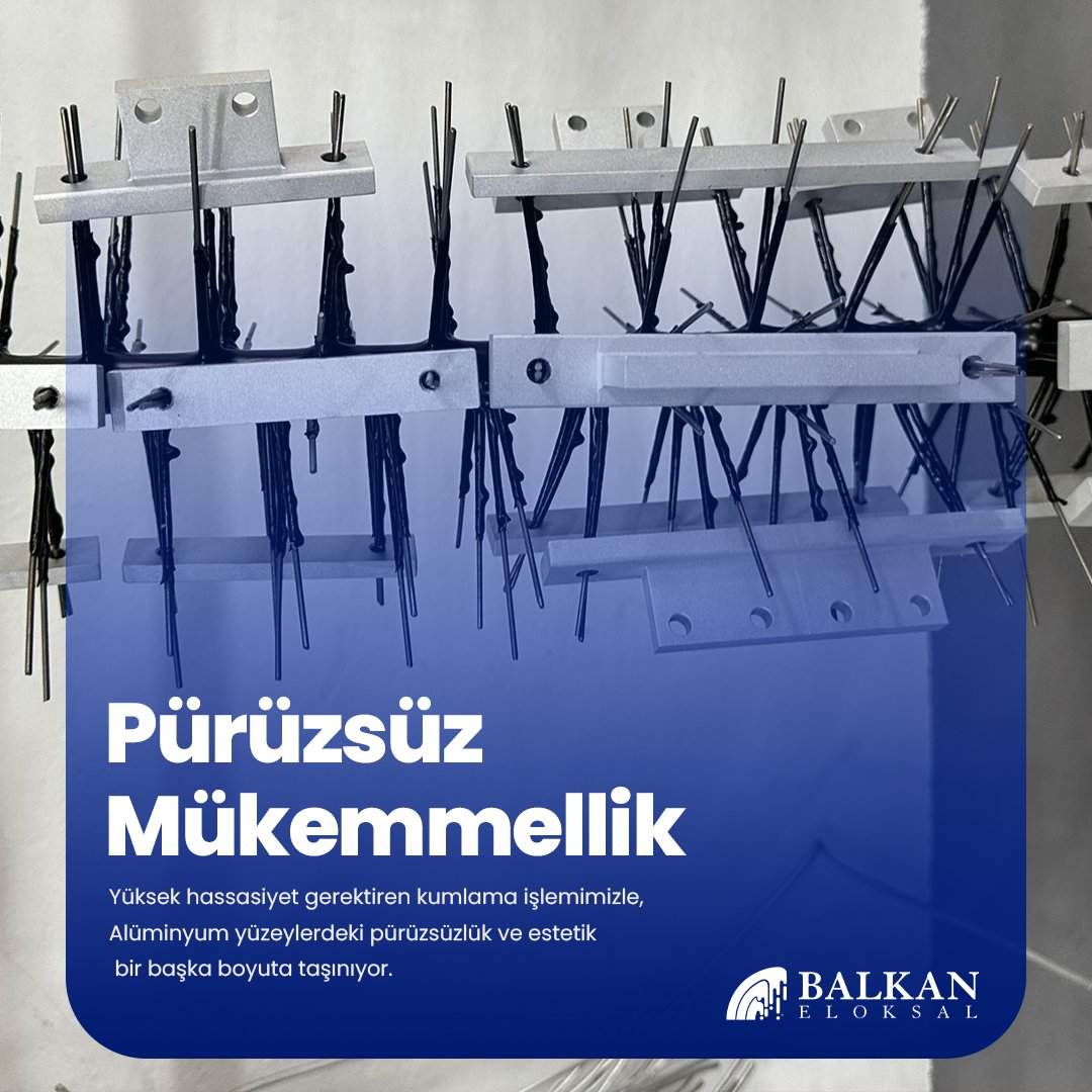 eloksalbalkan's tweet image. ✨ Pürüzsüz Mükemmellik ✨

Her bir detayda üstün kalite arayanlar için, Balkan Eloksal olarak yüksek hassasiyet gerektiren kumlama işlemlerimizle alüminyum yüzeylerdeki pürüzsüzlüğü ve estetiği yeni bir boyuta taşıyoruz.

#balkaneloksal #kumlama #alüminyum