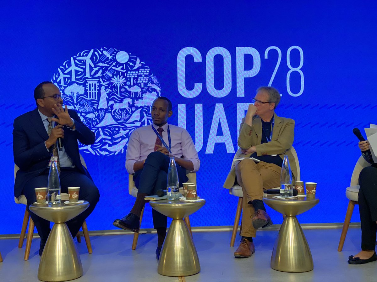 While speaking on the panel this morning on health and climate displacement in fragile countries, i emphasised holistic approaches towards responding to health impacts resulting from climate displacement.
#climateandhealth #COP28