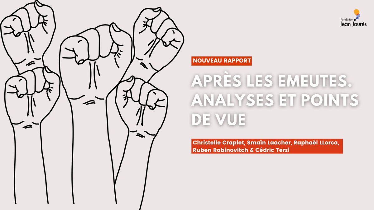 j_jaures's tweet photo. 📘 Cinq mois après les émeutes de cet été suite au décès de #Nahel, quelles lectures peut-on faire de ces événements ? Qu’en reste-t-il dans l’opinion publique ? Une étude croise les perspectives afin d’éclairer sous différents angles ces émeutes.

https://t.co/LNZDDog4h4 https://t.co/DAtTNzNRhn