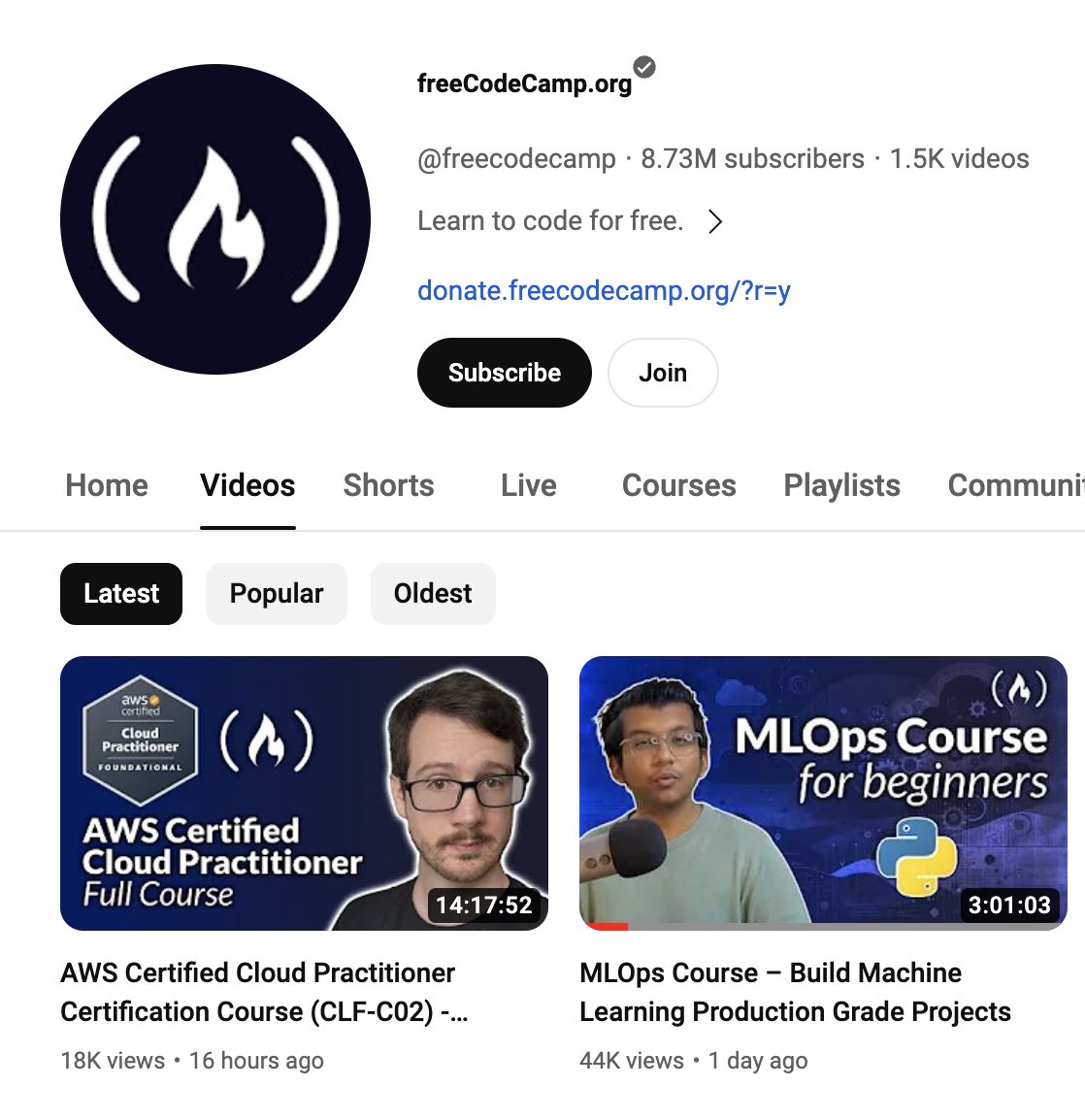 Ayush Singh (@ayu_sah2) on Twitter photo dropped MLOps course on FCC, hope it helps entire ML community.
thanks <a href="/ossia/">Quincy Larson</a> <a href="/freeCodeCamp/">freeCodeCamp.org</a> for working towards public welfare and making things accessible for free to large set of communities. dropped MLOps course on FCC, hope it helps entire ML community.
thanks <a href="/ossia/">Quincy Larson</a> <a href="/freeCodeCamp/">freeCodeCamp.org</a> for working towards public welfare and making things accessible for free to large set of communities.