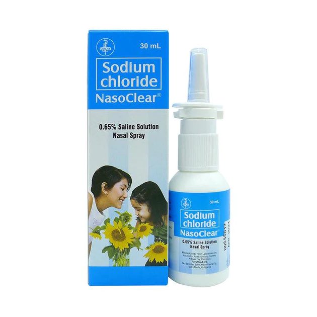Arshiethromycin's tweet photo. Sa mga barado ang ilong dahil sa sipon, try nyo tong sodium chloride nasal spray baka matulong para mawala ang bara. OTC po ito kaya pwede bilhin kahit walang reseta. Kayo na po ang mamili kung anong brand ang gusto nyo😉

💡2-4 sprays each nostril 3-4 times a day or as needed. https://t.co/fyux959mJp