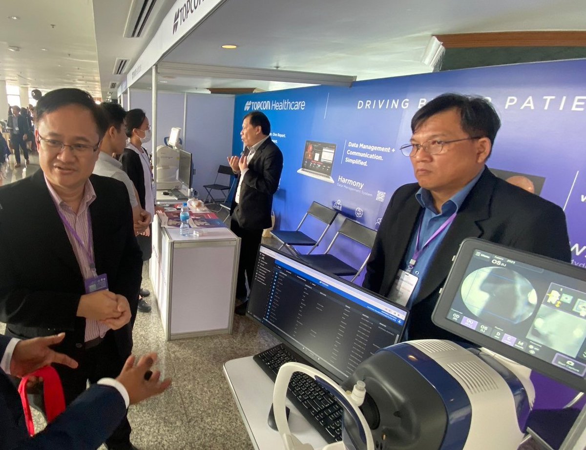 That’s a wrap!
Thank you for coming to our booth at APTOS 2023✨
Please also feel free to contact us at the link below! ✉☺
topconhealthcare.my/contact-us/

#topcon #topconhealthcare #Harmony #Maestro2 #NW500 #datamanagement #retina #fundus #ophthalmology #eyecare #APTOS #APTOS2023