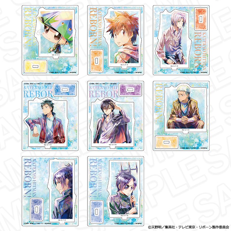 家庭教師ヒットマンREBORN pale tone アクリルスタンド 集合 THEキャラ #ジャンプフェスタ 2024 商品情報📢 『家庭教師ヒットマン
