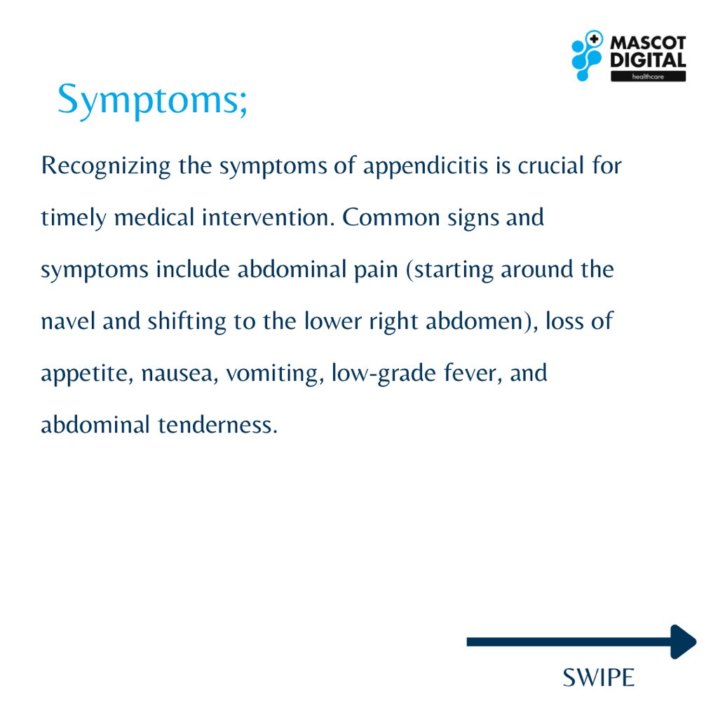 mascothealthng's tweet photo. Understanding Appendicitis
.
You can read the full article on https://t.co/lxSu6EhUqX
.
#appendicitis #AppendicitisAwareness #telemedicine #onlinedoctorinnigeria #digitalhealthcareinnigeria #healthtipsoftheday #mascothealthcare #appendix #AppendixHealth https://t.co/XKfrXccGnG