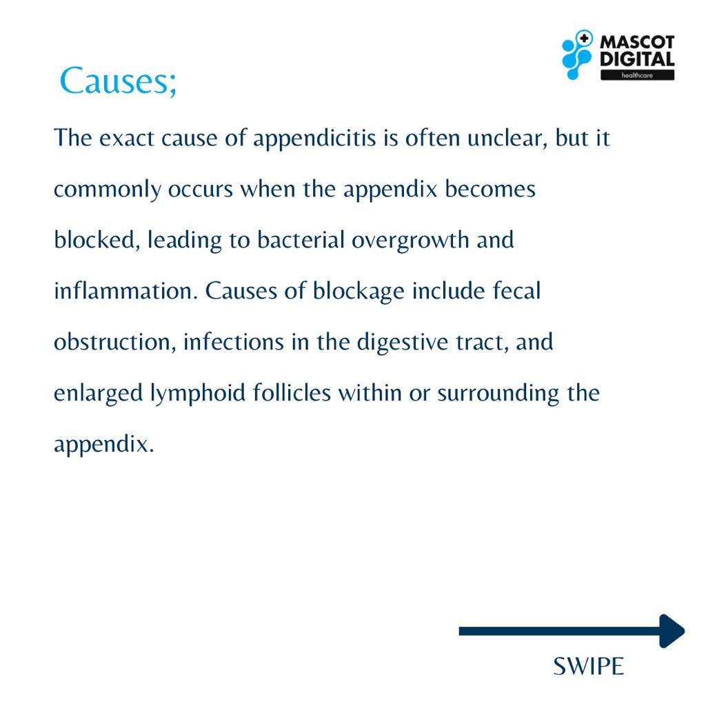 mascothealthng's tweet photo. Understanding Appendicitis
.
You can read the full article on https://t.co/lxSu6EhUqX
.
#appendicitis #AppendicitisAwareness #telemedicine #onlinedoctorinnigeria #digitalhealthcareinnigeria #healthtipsoftheday #mascothealthcare #appendix #AppendixHealth https://t.co/XKfrXccGnG