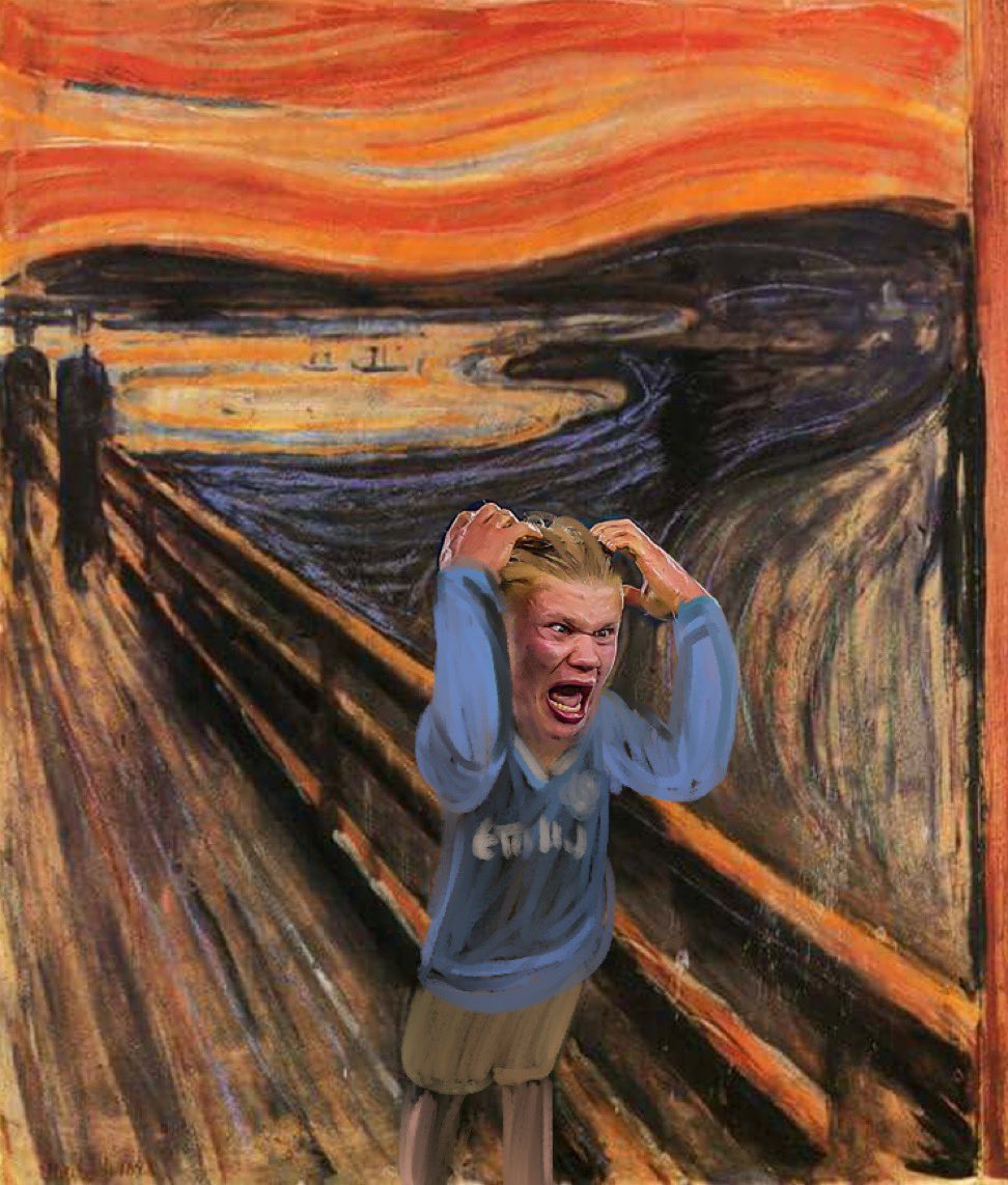 Marlee974's tweet image. les montages avec la tête d’Haaland comme ils me termineeeeent 🤣🤣🤣🤣🤣🤣