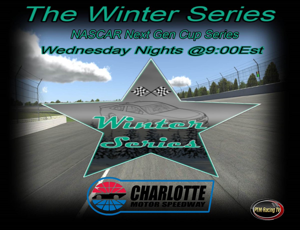 MAIN EVENT TONIGHT!

Kicking it in Concord tonight, as The Winter Series are in action LIVE here on the show! Be sure to tune in to see some wild racing and cold moments thrown in for good measure here on PTM Racing TV. 

#iRacing