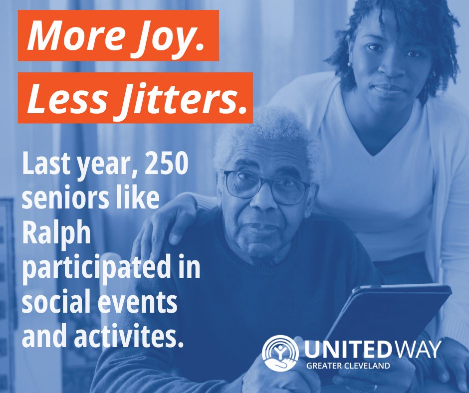 The giving season has begun! And, thanks to a generous donor, new and increased gifts to United Way will be matched up to $25,000: brurl.co/eocyclesocial. Even a gift of $5 makes a difference in the lives of seniors like Ralph!