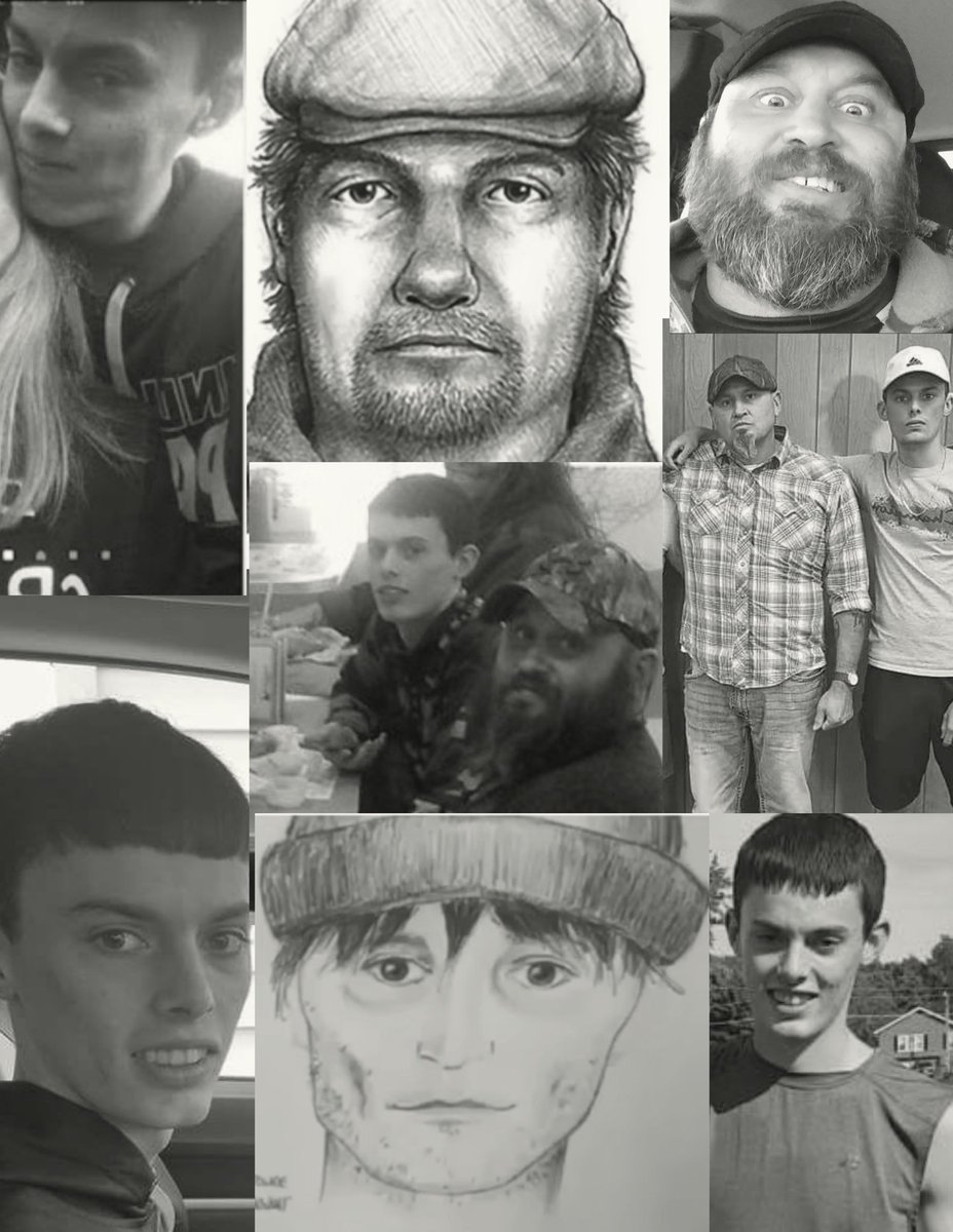 PW40507378's tweet image. Isn’t it ironic that the solid KNOWN connection to the girls look exactly like the sketches of possible suspects seen at or around the #MononHighBridge around the time #LibbyandAbby were said to have been killed. #delphi #RichardAllen #InvestigateTheInvestigation