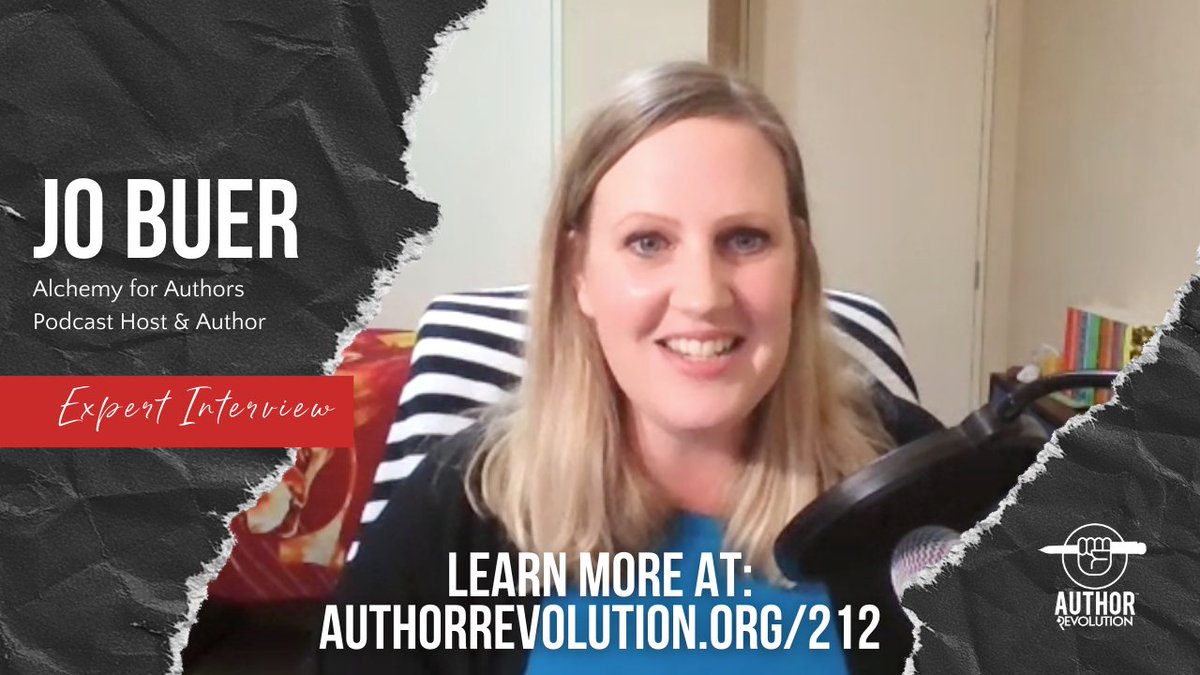 New #AuthorRevolutionPodcast Ep 212 is out! 🎙️

Join me & special guest Jo Buer from the Alchemy for Authors Podcast as we dive into conquering Author Impostor Syndrome & the power of local author events.

authorrevolution.org/212

#WritingCommunity #ImpostorSyndrome #JoBuer