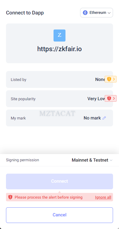 mztacat's tweet image. -----⚠️ THIS WEBSITE WAS CREATED 2 DAYS AGO ⚠️-----

#StayCautious!! --- Until it's verified, Carefully navigate/approving transactions.!

                ----- ⚠️LOW FOLLOWERS ⚠️----