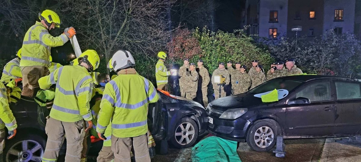 This has been a great opportunity for the two on-call crews to work together,  and it all wouldn’t have been possible without <a href="/whipstreet/">Whip Street Motors</a> loaning us the two scrap cars for the purpose. Thank you for your support.