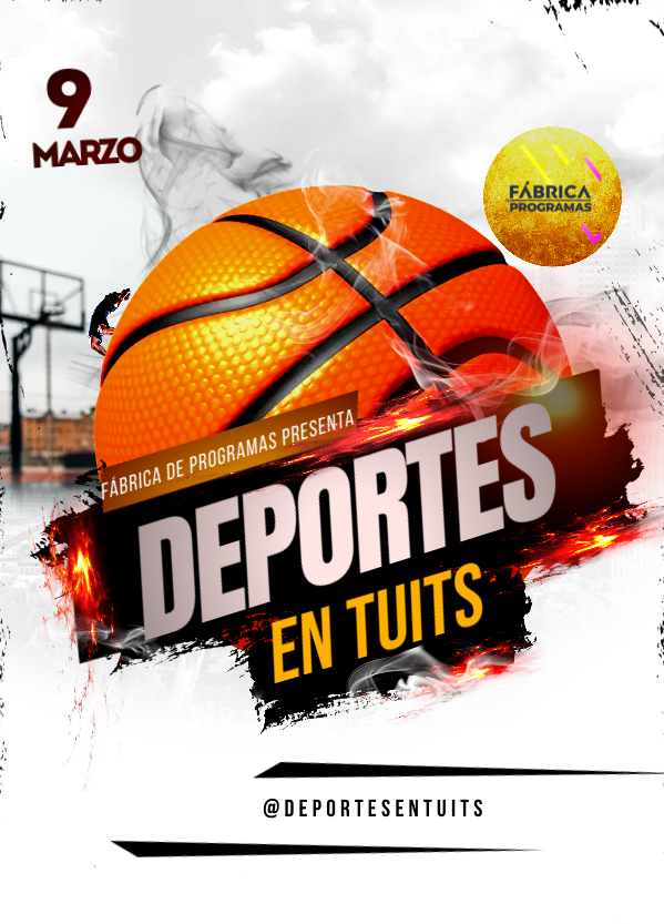 .<a href="/DeportesEnTuits/">Deportes en Tuits</a> seguirá en la cima de los virtuales como el programa virtual con más programas de Lunes a Jueves de 20:00h a 21:00h y viernes de 20:15h a 21:15h. #TardesConSabor6