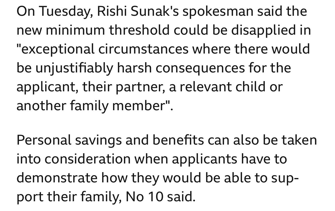 Hold on just 1 second. Now this new announcement about #migration is all good and well but Benefits are Not Salary or Income, so why do they contribute to meeting the earnings threshold? #benefitsbritain