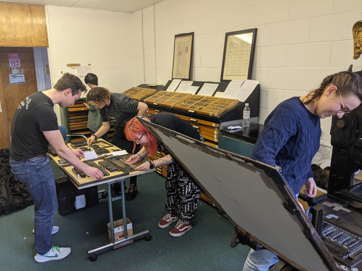 A long overdue update on our activities this autumn semester and looking forward to some exciting new projects in 2024!  pathfootpress.com/2023/12/06/a-n…  #letterpress #bookhistory