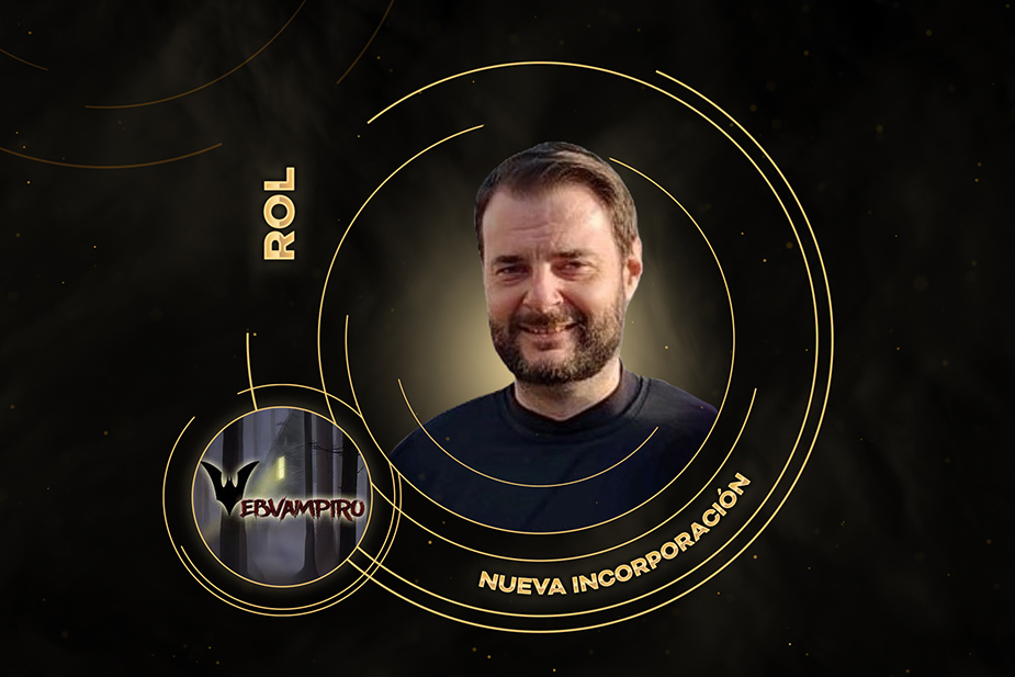 TabulaPremios's tweet photo. Alberto de "Webvampiro" se incorpora al jurado de Los Premios Tabula.

Webvampiro es una comunidad dedicada a jugar, analizar y promover los juegos de Rol, principalmente Mundo de Tinieblas que está activa desde el año 2004. https://t.co/IYaJDyW0Dy