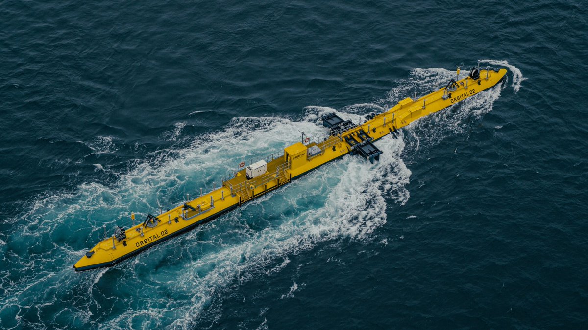 Key workstreams of the EURO-TIDES project will focus on accelerating the commercial deployment of @Orbitalmarine's pioneering floating tidal stream technology. Expertise from @EMEC_Ltd and @EdinburghUni will also be brought into the project! Read more ➡️ bit.ly/3T5P5ai
