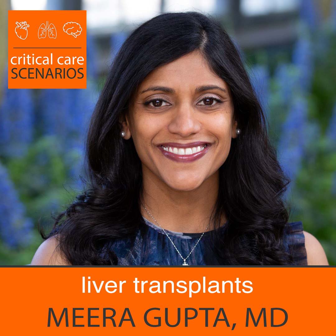 We learn about liver transplant with Dr. Meera Gupta, transplant surgeon at the University of Kentucky Healthcare Transplant Center, and surgical director of the Kidney and Pancreas Program. icuscenarios.com/episode-68-liv… #livertransplant #criticalcare