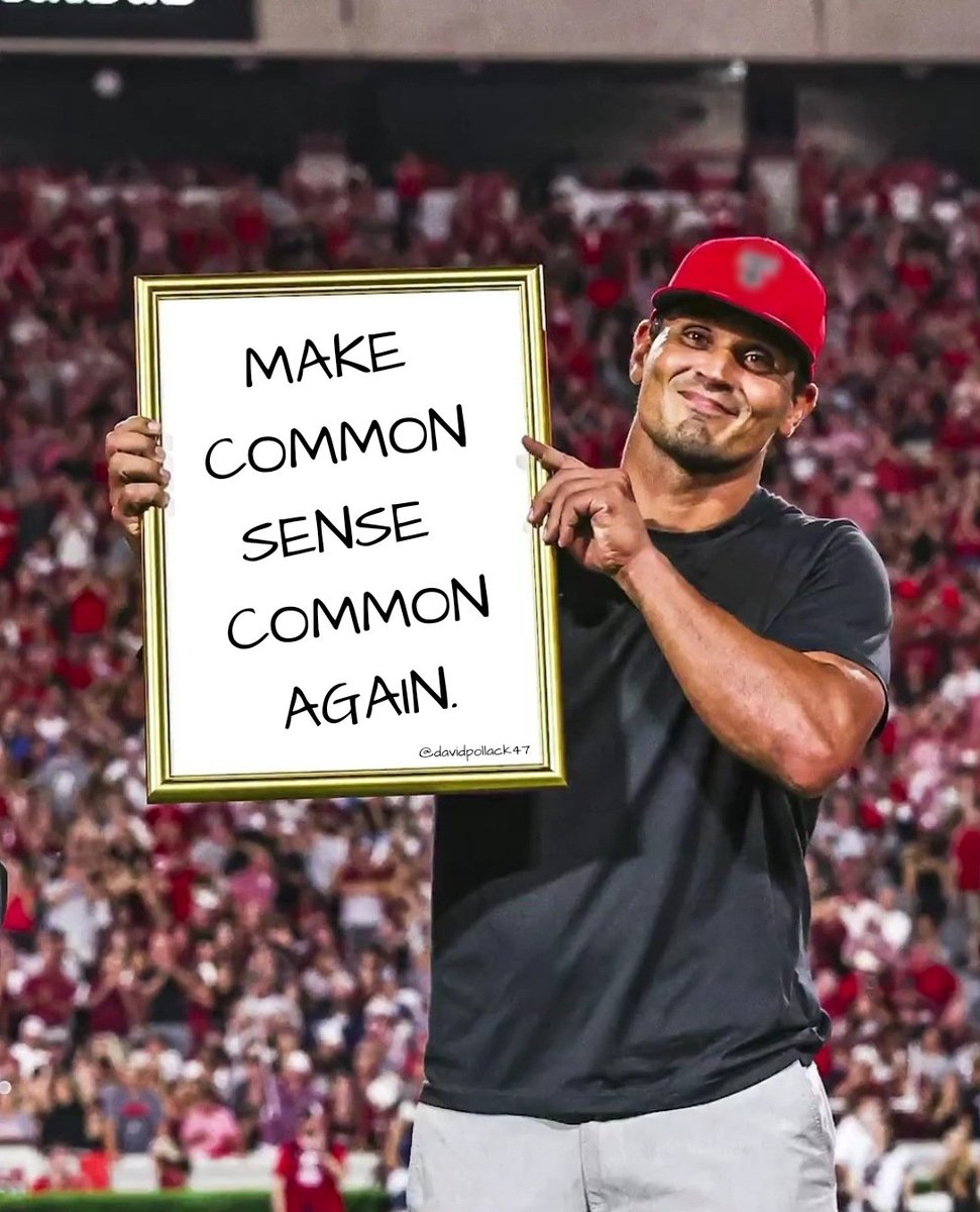 MAKE COMMON SENSE COMMON AGAIN.