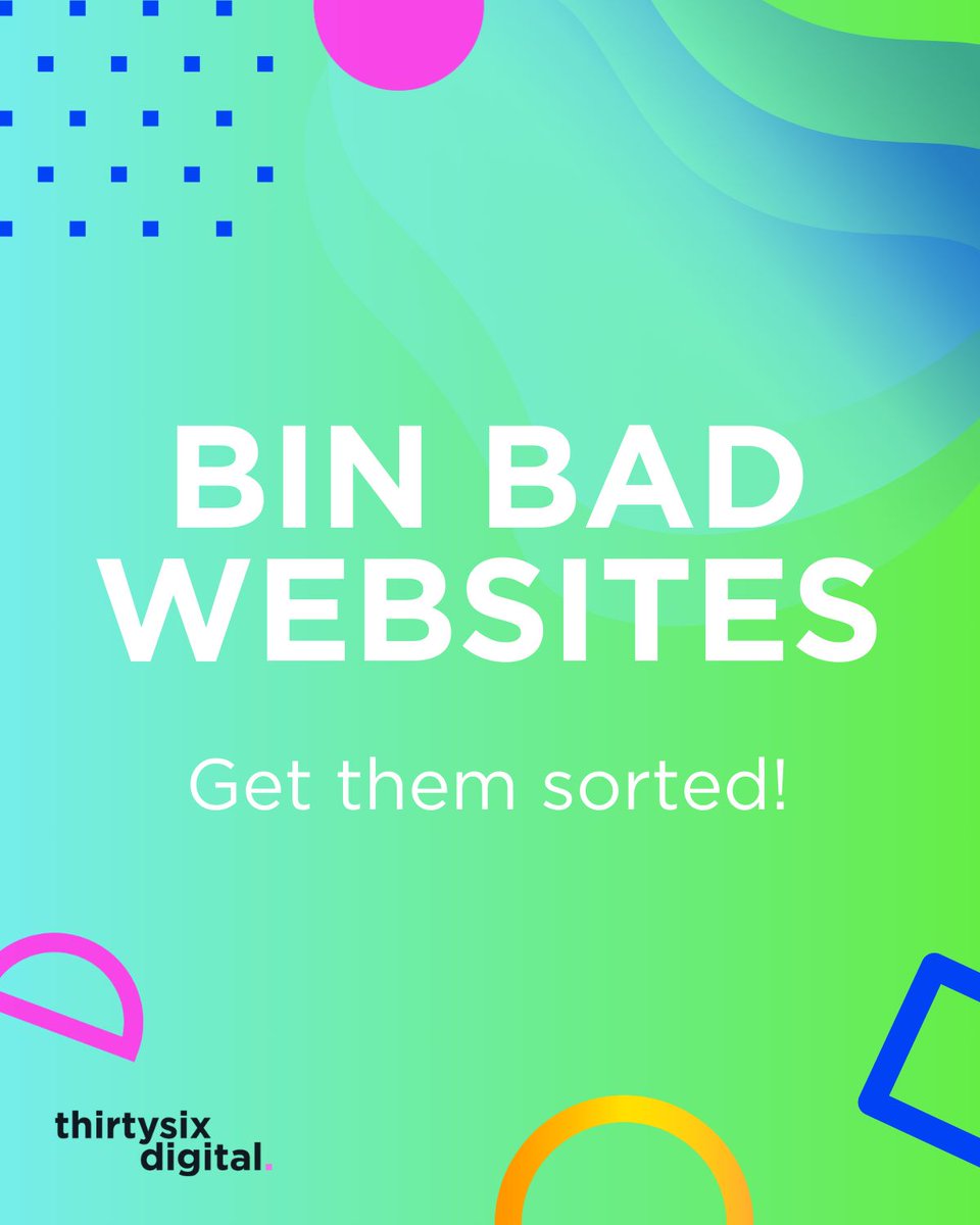 36Digital's tweet photo. Shot through the heart, and you're to blame. 
The website you signed off gives you a bad name.

Your website is a HUGE investment - not only in your business, but in yourself. So you want to make sure that it's money well spent. 

#Websites #Design #SEO #Marketing  #Strategy https://t.co/aNghqng2CR