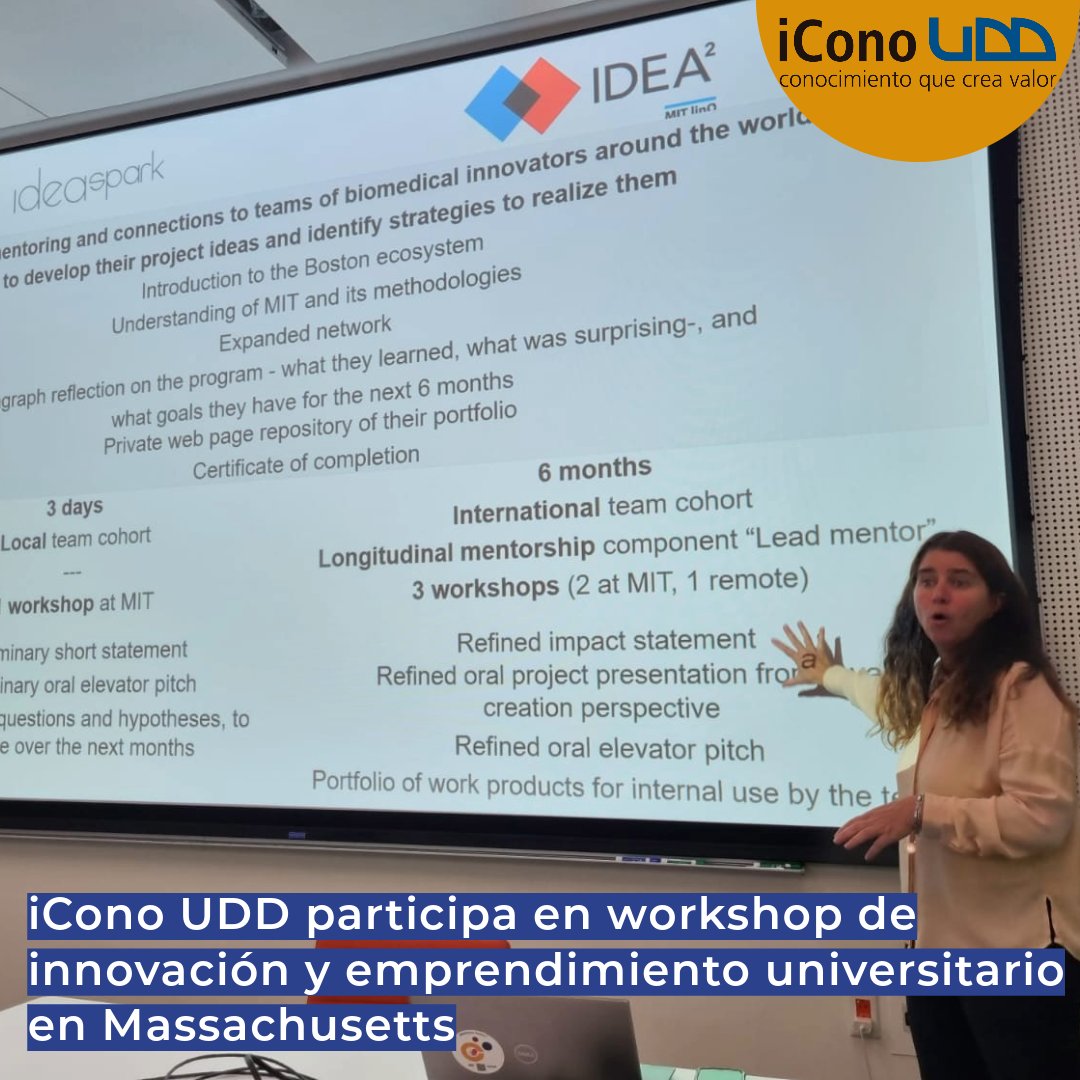 iConoUDD's tweet photo. Nuestro director de @iConoUDD, R. del Canto, viajó a Massachussets, a participar del workshop The Innovative, Entrepreneurial, and Sustainable University realizado por la @UAM_Madrid en colaboración con la International Academy Program (IAP) y @HarvardUniv  ¡Tremenda experiencia! https://t.co/cxhyY1gq0H