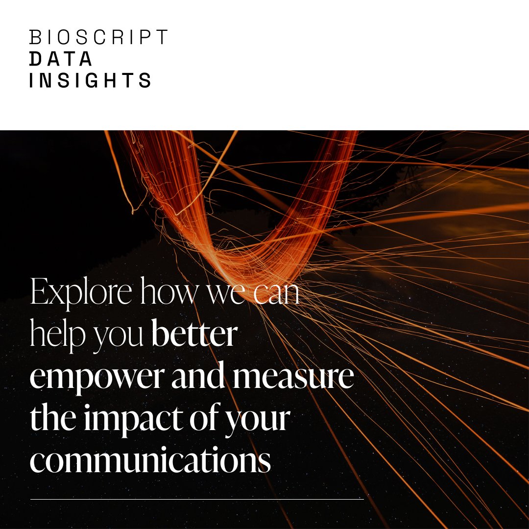 Effective communication is driven by strong data and insights. Our BDI team combines traditional SSoV and AI-powered sentiment analysis to help you better empower and measure the impact of your communications. Explore our insights here: bioscriptgroup.com/beyond-ssov/ #AI #SSOV #BDI #BSG