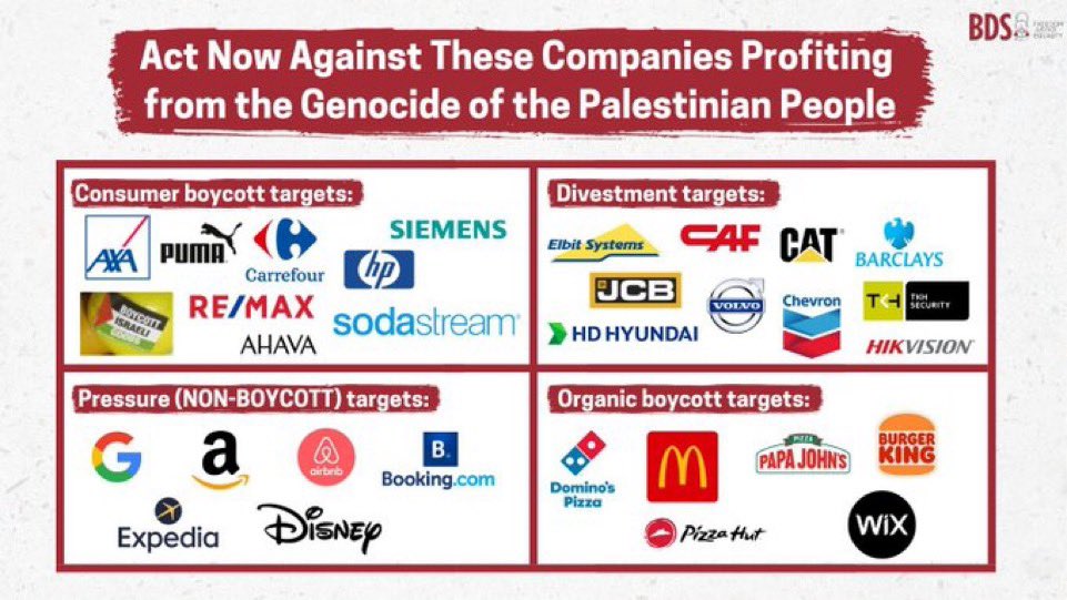 XXx7698's tweet photo. yall please
just stick to the BDS official list. https://t.co/pMeRvvksJm