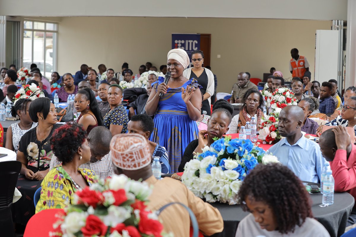 ITC_Uganda's tweet photo. A Q&amp;A session, bridging the gap between our event guests and insightful key speakers on the power of synergy! #Synergies #Business #SsebaanaKizitoMemoriallecture #ITC #SWICO #FSME https://t.co/INP4ZxY9NV
