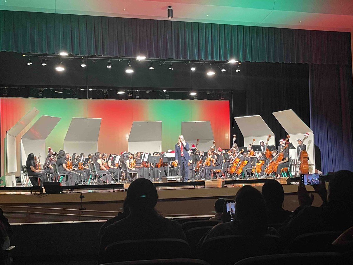 Huge shout out to our amazing Tonalea orchestra performers! It was an awesome show last night. Thank you Coronado High School orchestra for working with us to support our talented musicians
