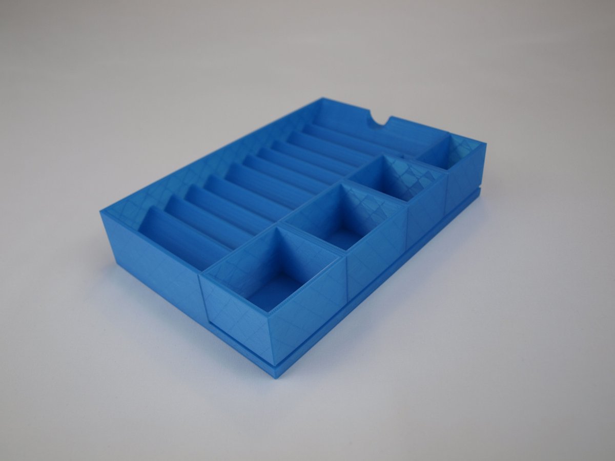 We've added even more great content to our site. We uploaded the STL files for our Dice Summoner's organiser so you can now print one at home if you have a 3D printer. Head to our homepage to grab the files buff.ly/3s7dAIK #DiceSummoners #cardgames #DeckingAwesomeGames