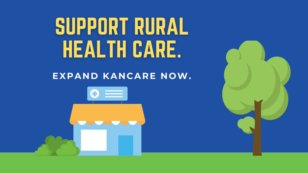 Kansas families shouldn’t have to travel far to receive necessary medical care. By expanding Medicaid, we can preserve hospitals and medical facilities in rural areas, allowing Kansans across the state to live a healthy and happy life. #ksleg