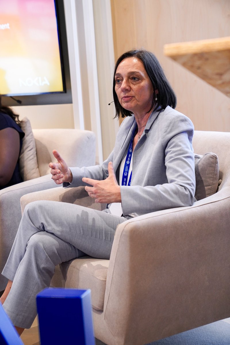 We joined #COP28 discussion on critical minerals between <a href="/UNIDO/">UNIDO</a> <a href="/nokia/">Nokia</a> <a href="/orange/">Orange</a> <a href="/Ministry/">Ministry of Church</a> of Foreign Trade and Development #Finland African Development Bank, presenting our pilot in ICT/telecom in #Egypt  
▶️ Full panel discussion: bit.ly/4188QzM
#CircularEconomy