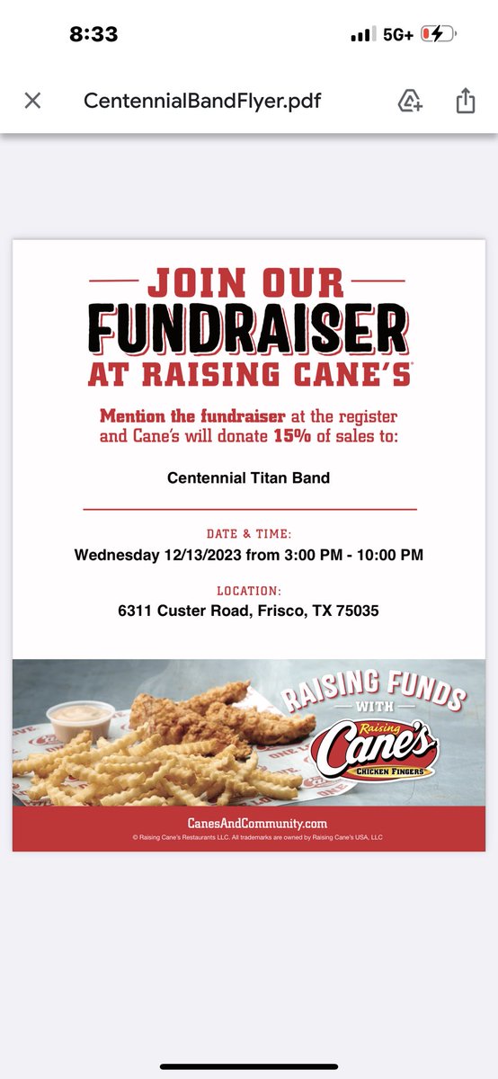 Centennial Band tweet media