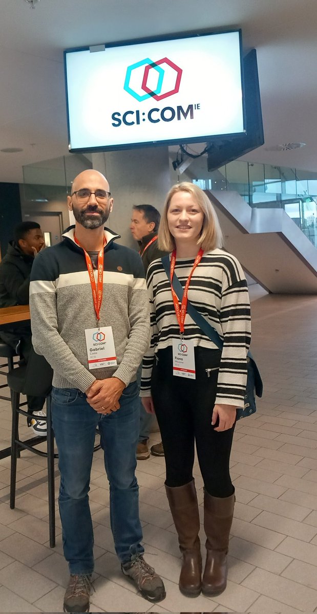FutureNeuro Centre (@futureneuro_ie) on Twitter photo Our new Communications Lead, Fiona Mc Loone, connecting with one of our NeuroInsight Fellows <a href="/gaborcosta1/">Gabriel Costa</a> 🤝 #TeamMeetup #scicom23 Our new Communications Lead, Fiona Mc Loone, connecting with one of our NeuroInsight Fellows <a href="/gaborcosta1/">Gabriel Costa</a> 🤝 #TeamMeetup #scicom23