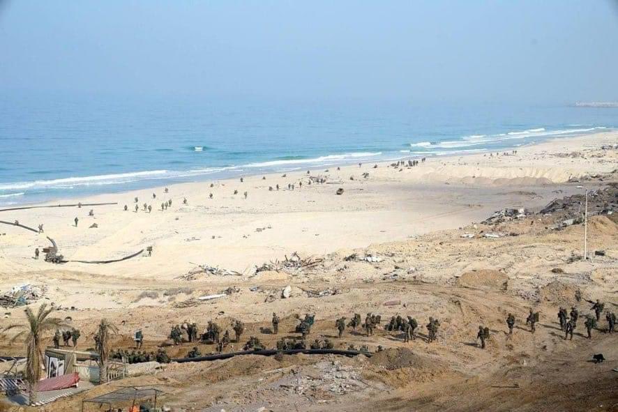 Israeli forces are flooding Gaza’s tunnel system with seawater—a crime with devastating consequences on the urban infrastructure. As they do this, their airplanes dropped leaflets quoting the Quran, “and the flood seized them…” We are dealing with genocidal fanatics.